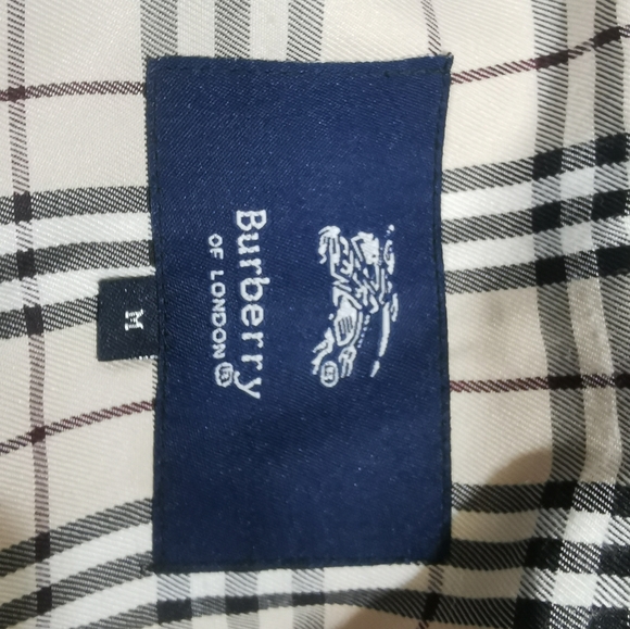 Burberry London Hooded Raincoat Black, Tan Plaid - Picture 3 of 8